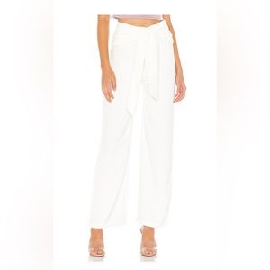 Jordayn Tie Waist Pants from Revolve